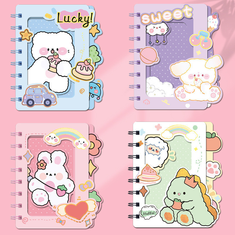 

NOTEBOOK RING A7 DENGAN PEMBATAS KARAKTER DI UJUNGNYA / NOTEBOOK RING DENGAN BOOKMARK