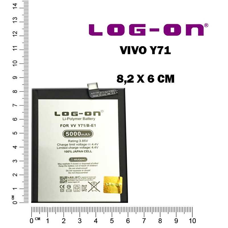 LOG ON BATERAI VIVO Y71 BATRE DOUBLE POWER DOUBLE IC BATTERY