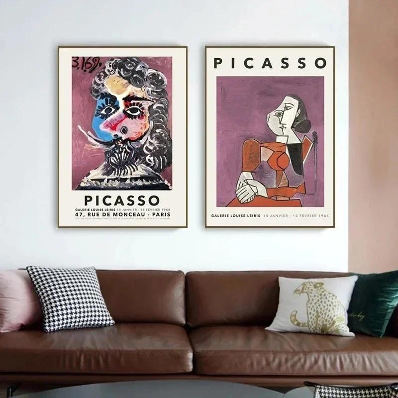 

Canvas Paintings Picasso Cubism Fauvism Art Nordic Abstract Wall Art Pictures for Living Room Decor