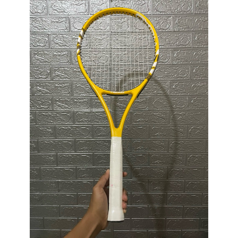 RAKET TENIS HEAD SONIC YELLOW + SENAR + TAS
