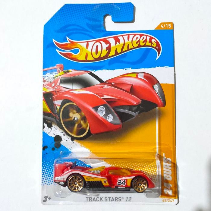 Hot Wheels HW 24 Ours merah 2012 Track Stars rare