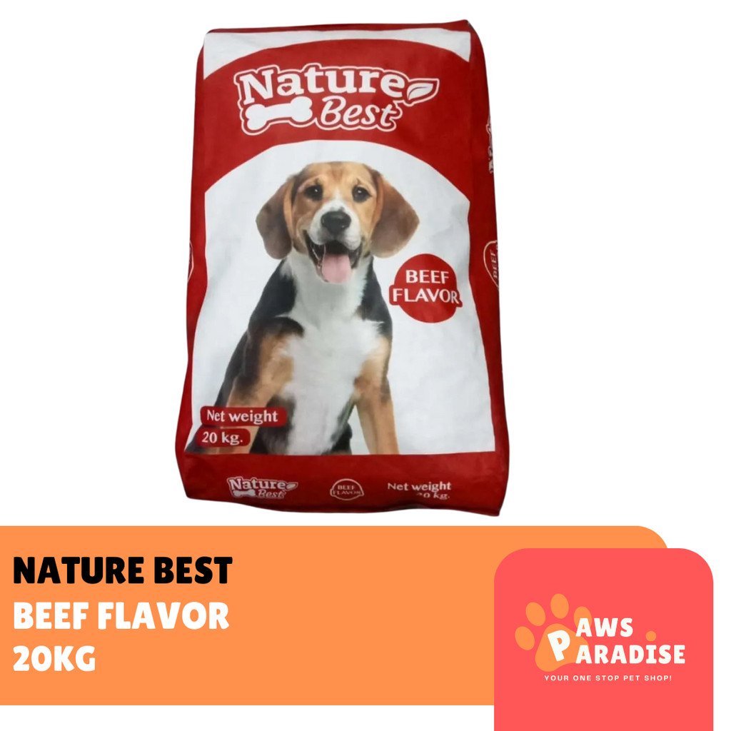 Makanan Anjing murah 20kg / Dog Food 20kg Nature Best untuk anjing dewasa