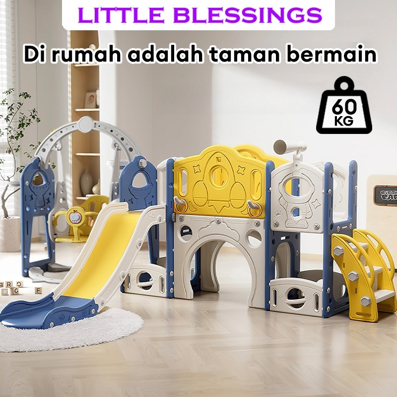 Mainan Perosotan Anak Tenda Anak-Anak Dalam Ruangan Rumah Anak Laki-Laki Dan Perempuan Bayi Bermain 