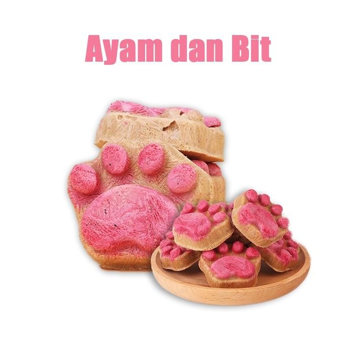 

Freeze Dried Chicken Meat Treat | Biskuit cakar kucing beku kering, jajanan kucing, jajanan hewan peliharaan, kucing dan anjing beku kering，Cemilan Sehat Untuk Anabul Anjing dan Kucing Meat