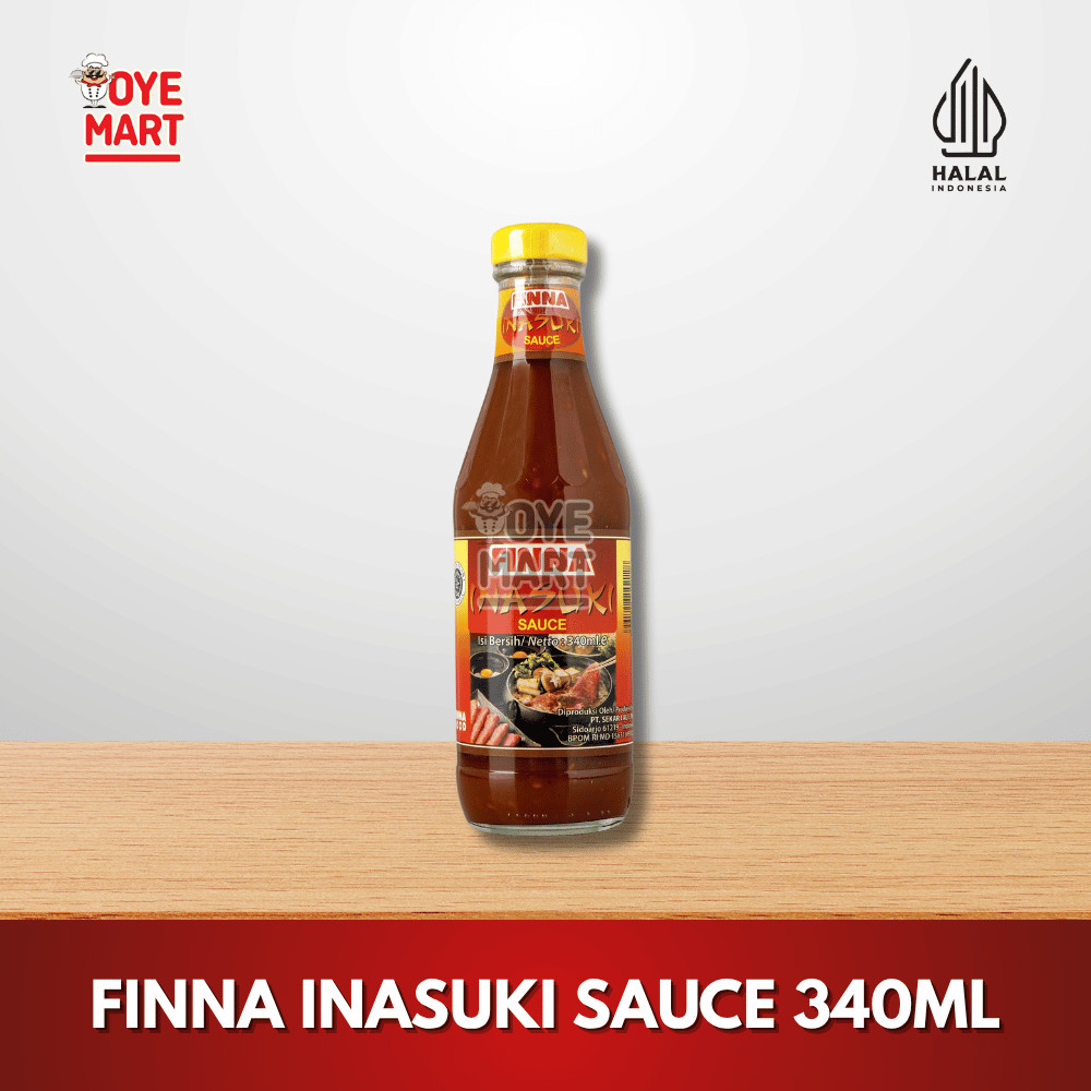 

FINNA INASUKI SAUCE 340ML SAUS SAMBAL/SHABU-SHABU/SUKIYAKI/STEAMBOAT