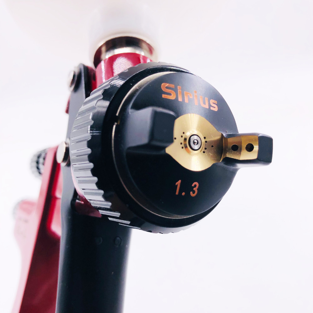

Sirius High Quality Red 4000B HVLP Spray Gun 1.3mm Stainless Steel Nozzle Professional Sprayer Paint Airbrush For Car Paintin