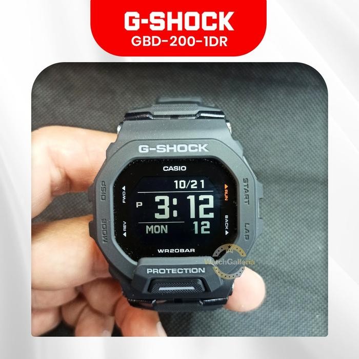 Jam Tangan Pria Casio G-Shock GBD-200-1DR / GBD-200-1 / GBD-200