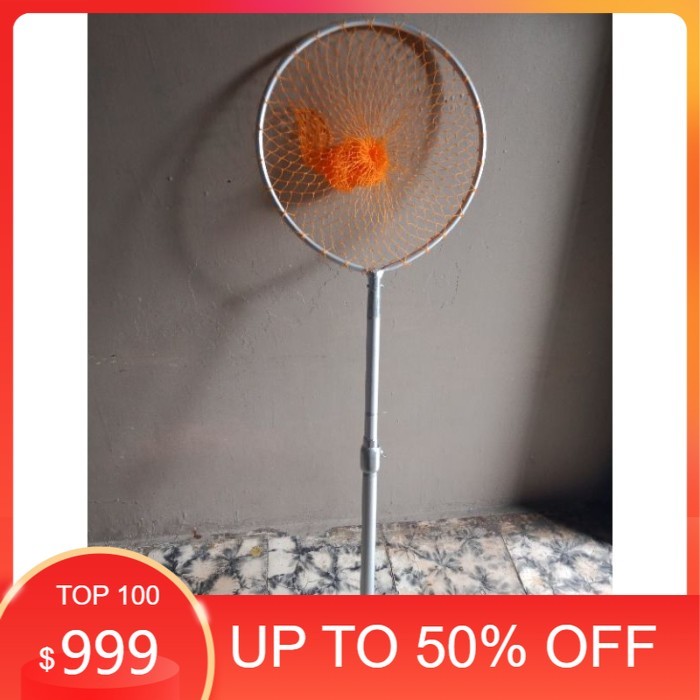 Jagrak Pancing Nyobok Cobokan Steger Joran Pancing Alumunium - Serok, 3.5 meter WA3