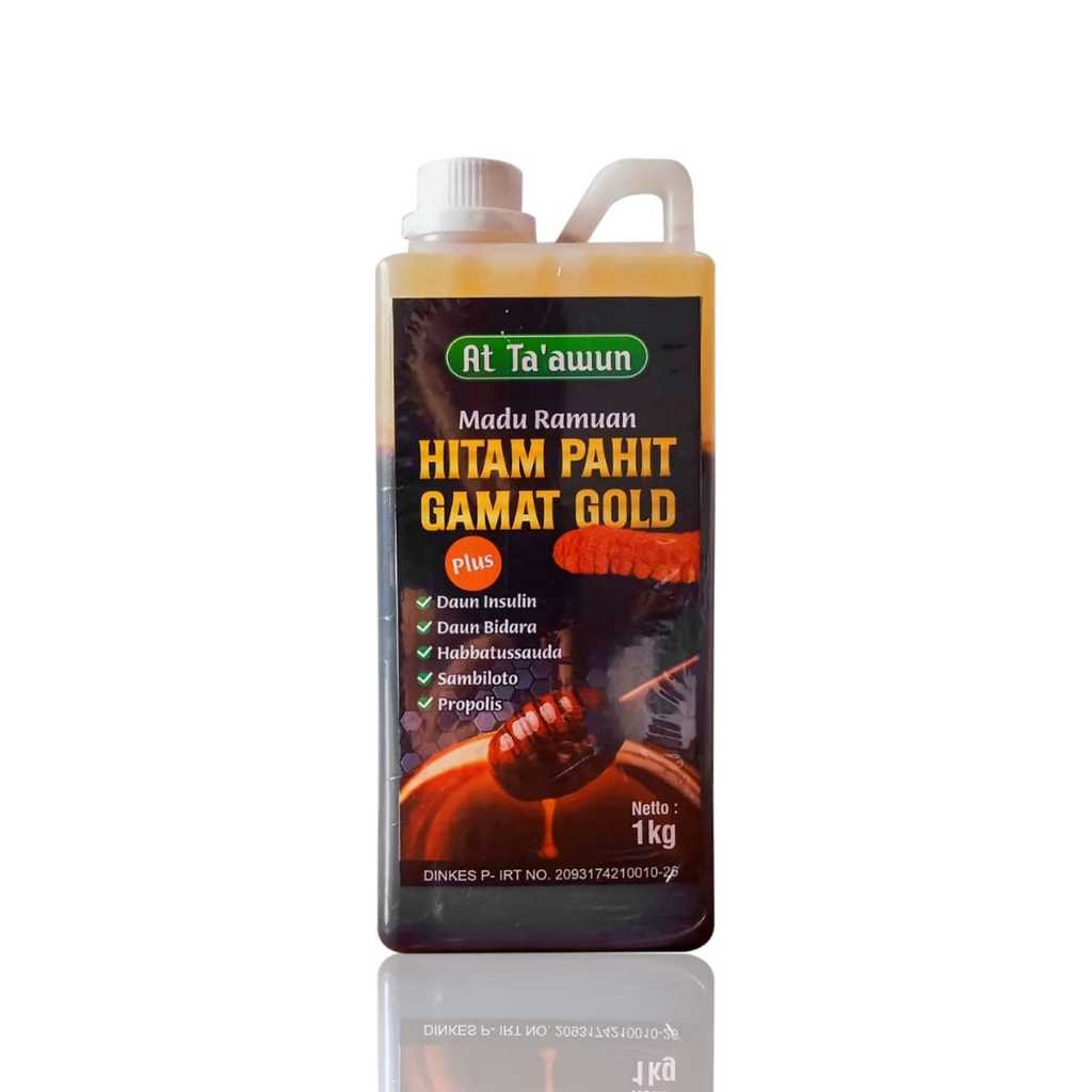

Madu Hitam Pahit Plus Propolis Daun Insulin 1KG Solusi Atasi Diabetes Asam Urat dan Kolesterol
