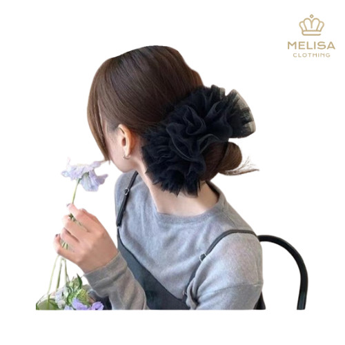 Melisacollection | Ikat Rambut Wanita Aksesoris Kepala Scrunchie Fashion Hijab