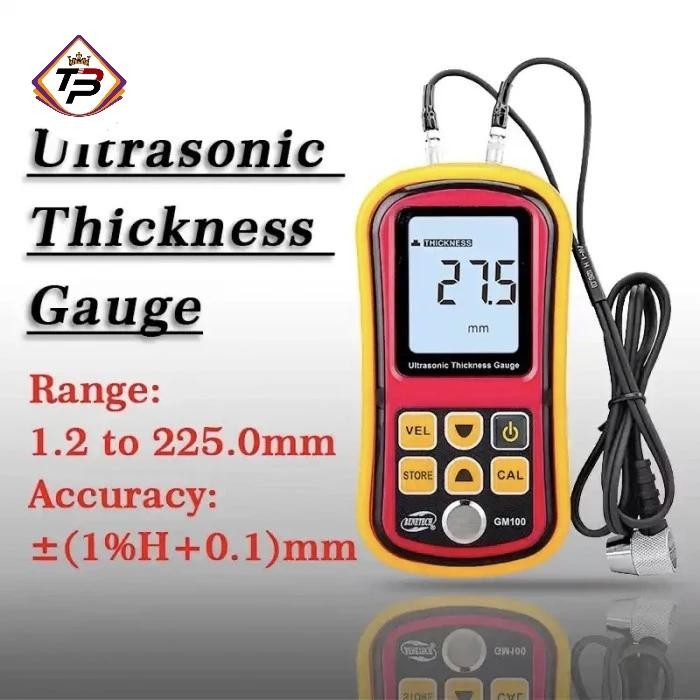 Ultrasonic Thickness Gauge GM100 BENETECH Tester GM-100 GM 100 Meter