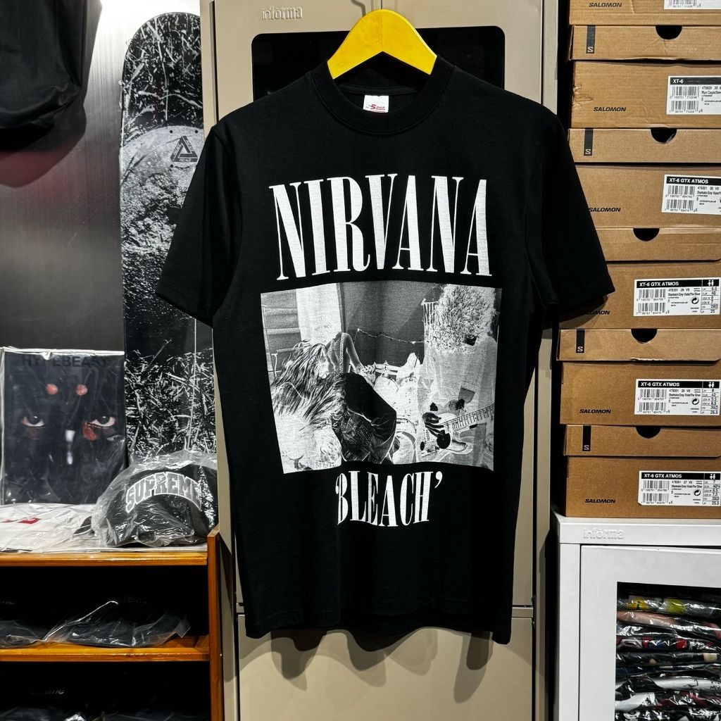 NIRVANA - BLEACH TSHIRT BLACK