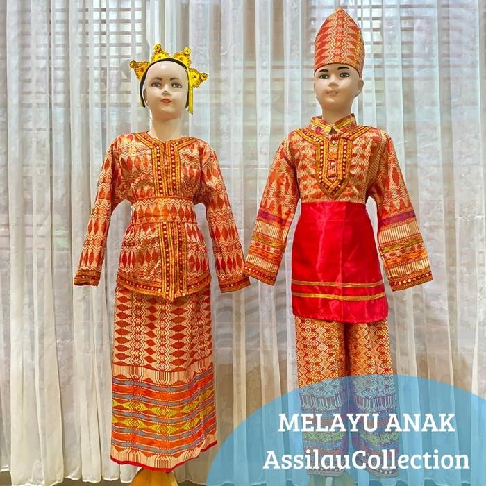 Pakaian Tradisional Melayu Anak//Baju Adat Anak - 6, Baju perempuan TERMURAH
