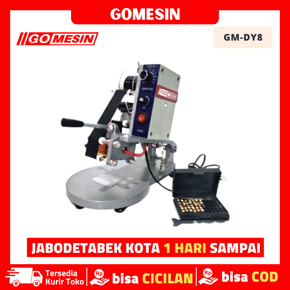 GOMESIN GM-DY-8 Mesin Expired Date - Mesin Coding Expired Date Original