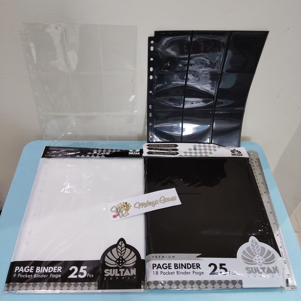 

Sultan 9p 18p Sleeve Binder Page 25ct Pokemon Basket 2R Photo Card