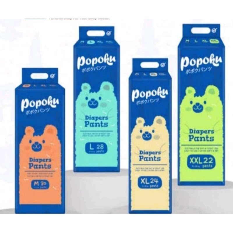 Popoku Baby Pants Beruang