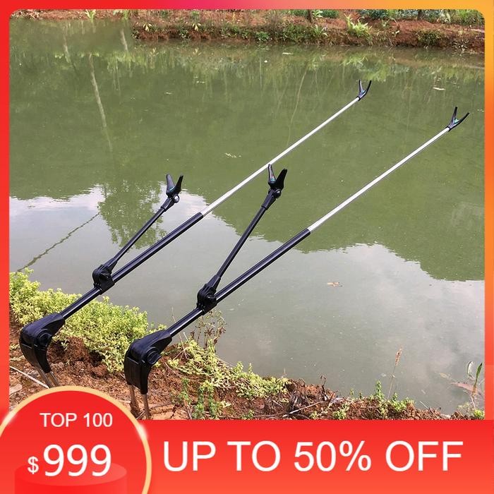 Jagrak joran pancing 2.1 meter cagak joran pancing teleskopik 2.1 meter - jagrak 1.4 meter AF6