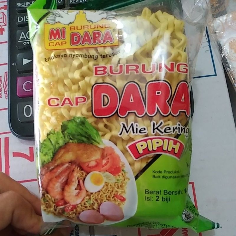 

Mie Burung Dara Pipih 140gr - ARM