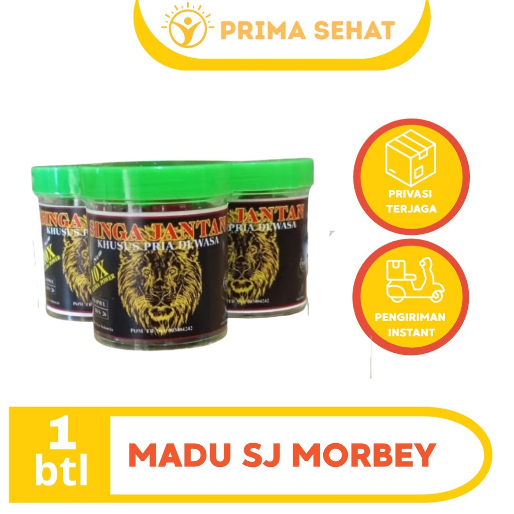 SJ Jamu Madu Morbey Alami Pria Dewasa BPOM