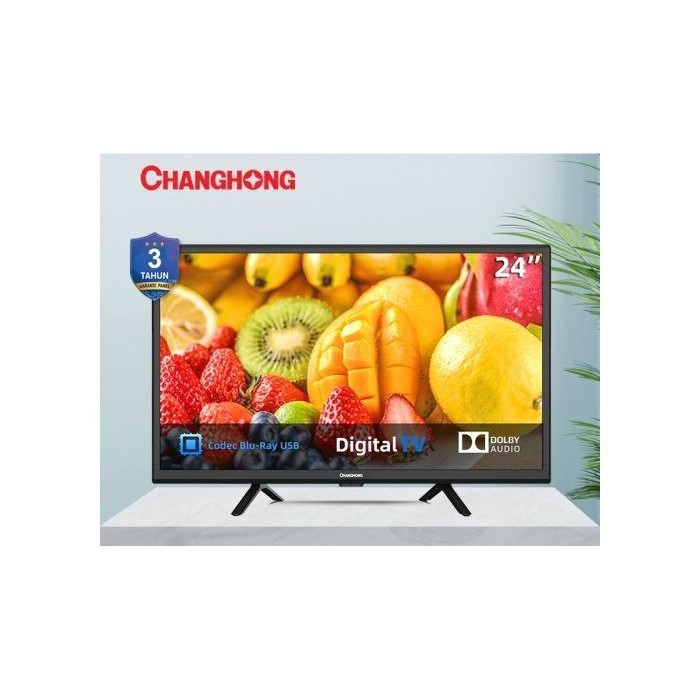 Tv LED CHANGHONG 24" DIGITAL  / Changhong TV DIGITAL 24INCH / TV Digital changhong 24" L24G5W