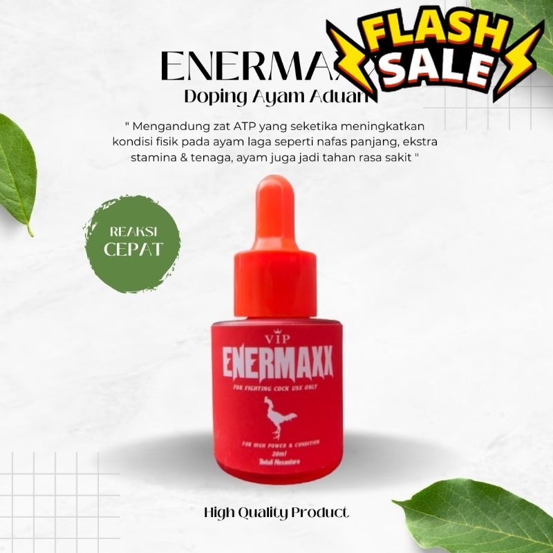 ENERMAXX Booster Ayam Thailand | Doping Stamina & Tenaga Ayam Laga