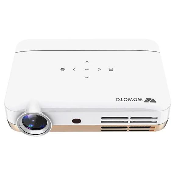 SALE Wowoto H10 DLP Smart Projector 4500 Lumens 1280x800P 1000:1 Contrast R