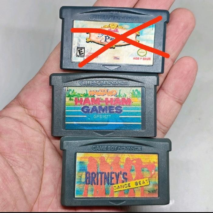 KYKY Kaset Cartridge Gameboy Game Boy Advance GBA Judul Satuan