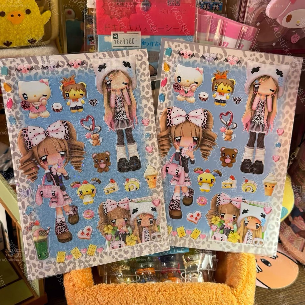 

Spicy girl sticker decoration