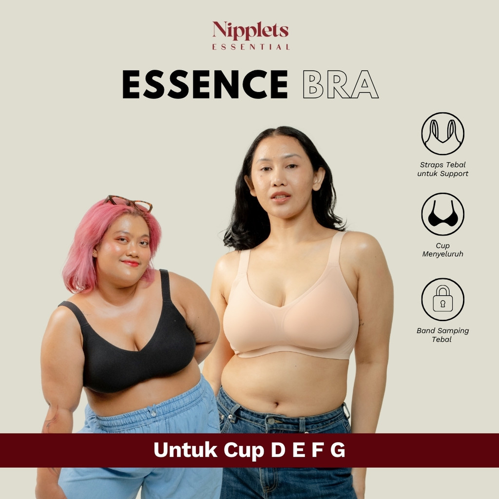 Essence Bra - Bra Tali Lebar untuk Big Cup