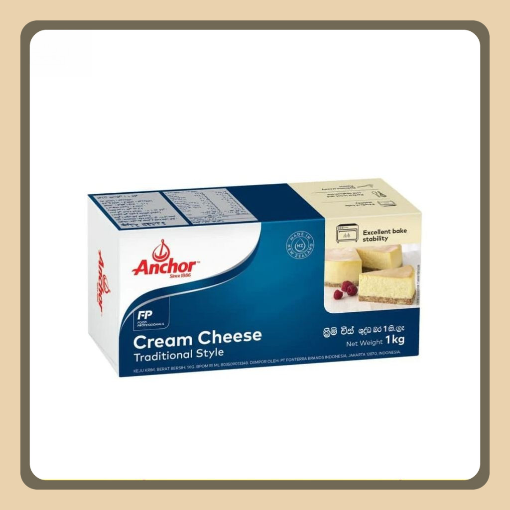 

Anchor Cream Cheese 1KG