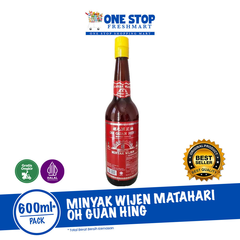 

MINYAK WIJEN MATAHARI OH GUAN HING 600ML