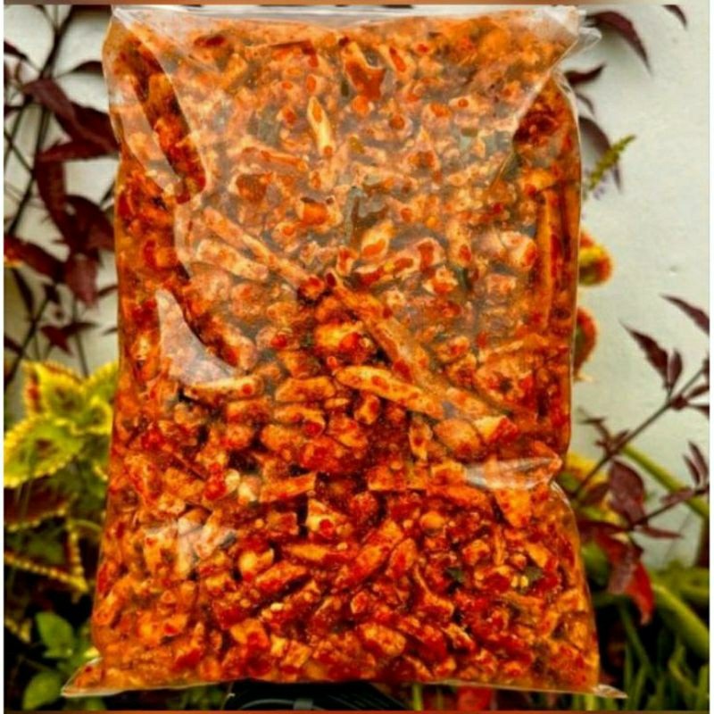 

BASRENG PEDAS EKSTRA DAUN JERUK 250GR BASRENG VIRAL PEDAS DAUN JERUK