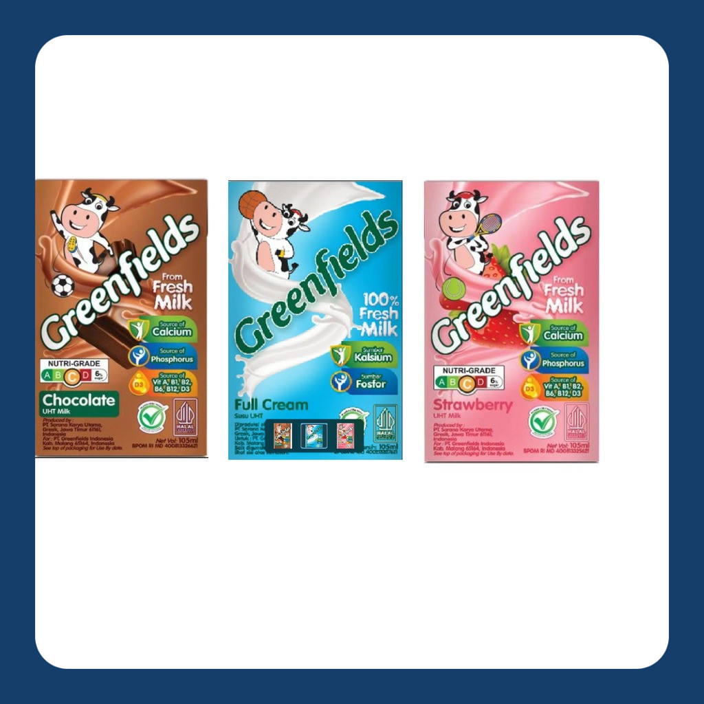 

Susu Greenfields 125 mL
