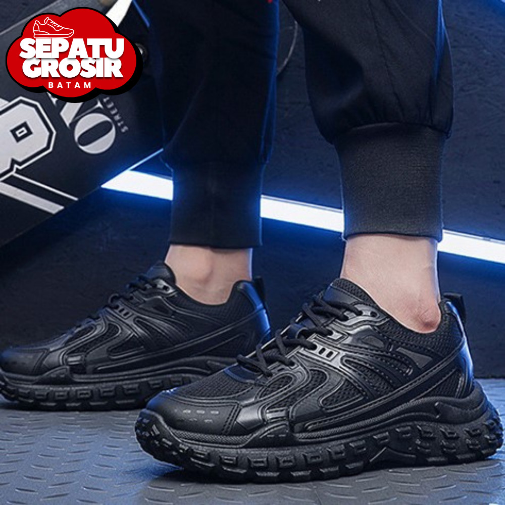 Sepatu Grosir Batam S012 Sepatu Sneakers Pria Fashion Kekinian Sepatu Sport
