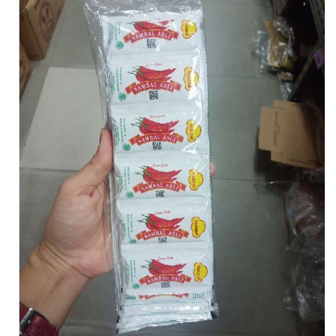 

NASIONAL sambal sachet isi 24 sachet x 9gr - ABO