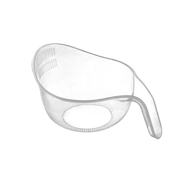 Angola Wadah Tempat Cuci Beras L03 Baskom Saringan Pencuci Buah Sayuran Serbaguna Food Grade PP - Pu