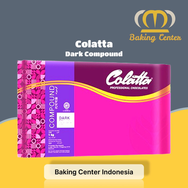

Colatta Dark Compound 5kg Rasa Cokelat Pekat