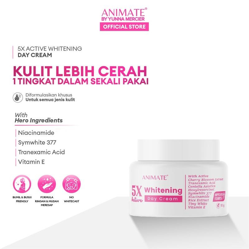 

Animate 5x Active Whitening Day Cream 10 gr