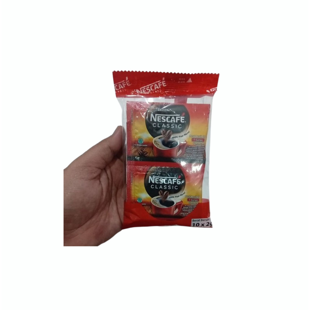 

(NIKMAT 1 PCS) NESCAFE CLASSIC 2GR 1 SACHET KOPI INSTAN