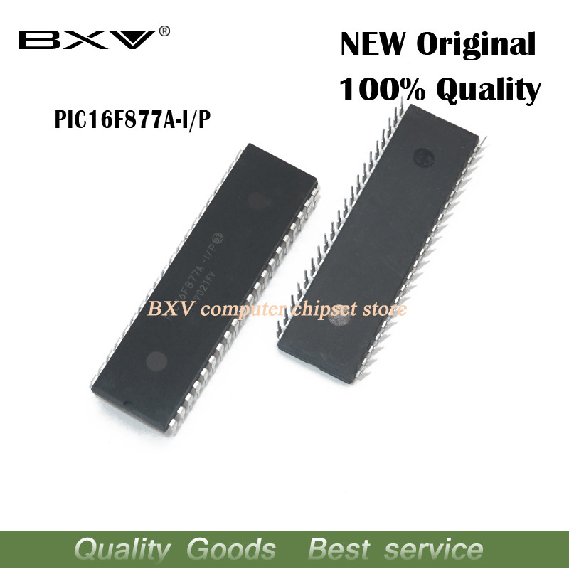 1pcs PIC16F877A-I/P PIC16F877A 16F877A DIP40 Enhanced Flash Microcontrollers new original ic