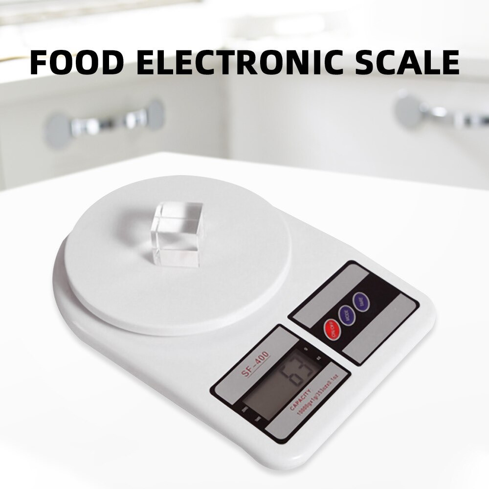 

ORIGINAL VKTECH Timbangan Dapur Mini Digital Scale 10kg 1g - SF-400