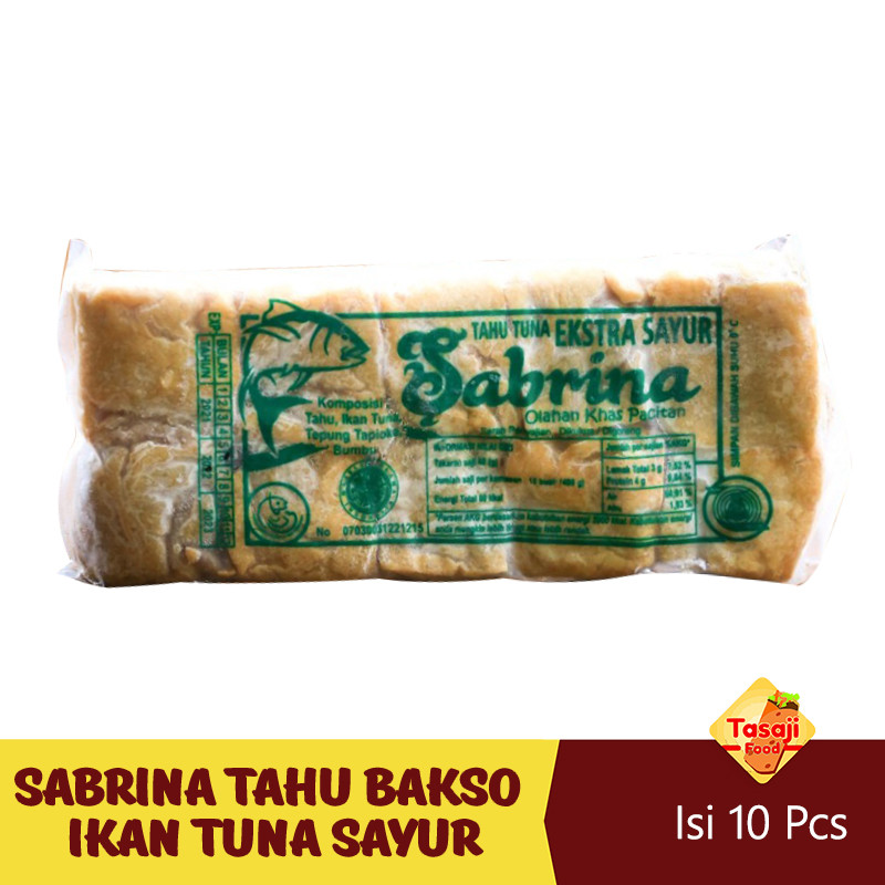 

Sabrina Tahu Bakso Ikan Tuna Sayur - Home Made