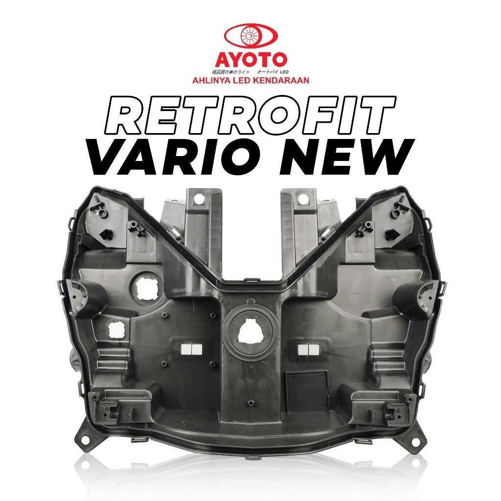 BROKSHOP HOUSING RETROFIT ATAU BOX RETROFIT VARIO NEW 125/150 LED OLD LED NEW 160 BEAT FI KARBU ESP 