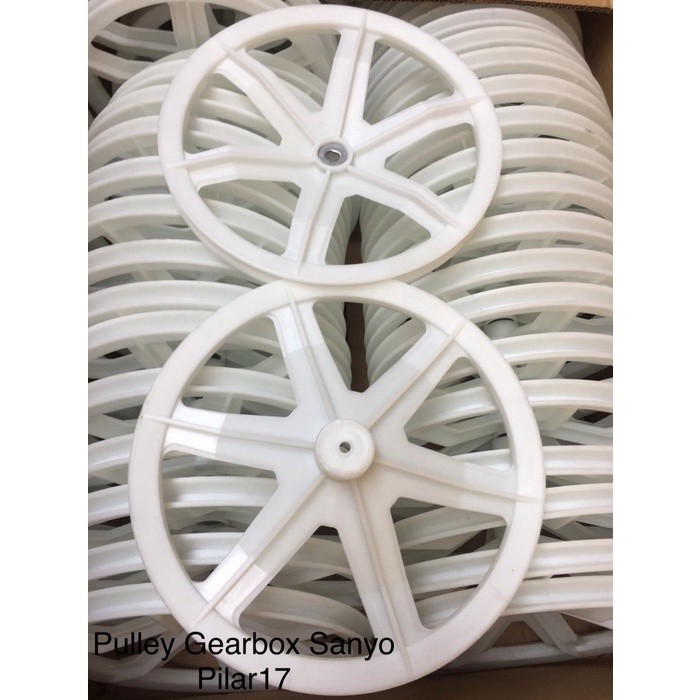 Pulley gearbox mesin cuci sanyo/ pully gearbox mesin cuci sanyo