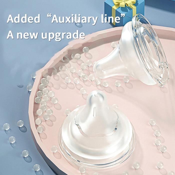 Promo Dr.isla GB01 Dot Bayi Botol Susu Kaca 90ml 160ml Botol Minum Bayi BPA Free Botol Bayi Newborn 