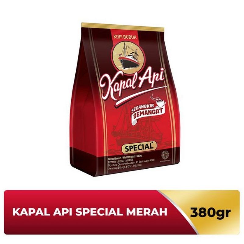 

kopi kapal api special 380 gram bubuk - ARM