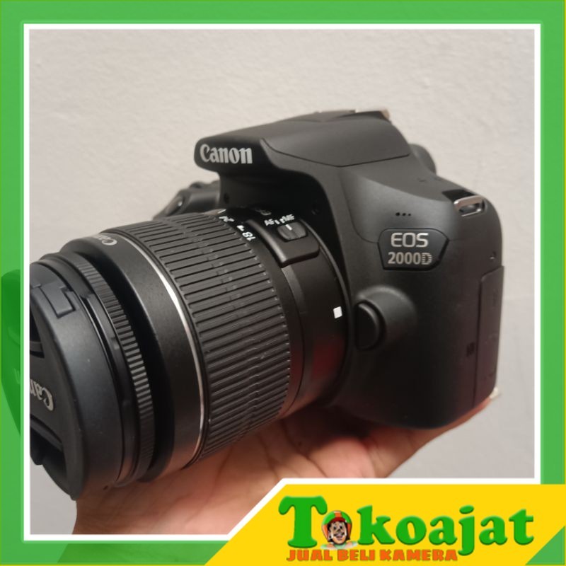 CANON DSLR 2000D FLUS LENSA KIT CANON EOS 2000D