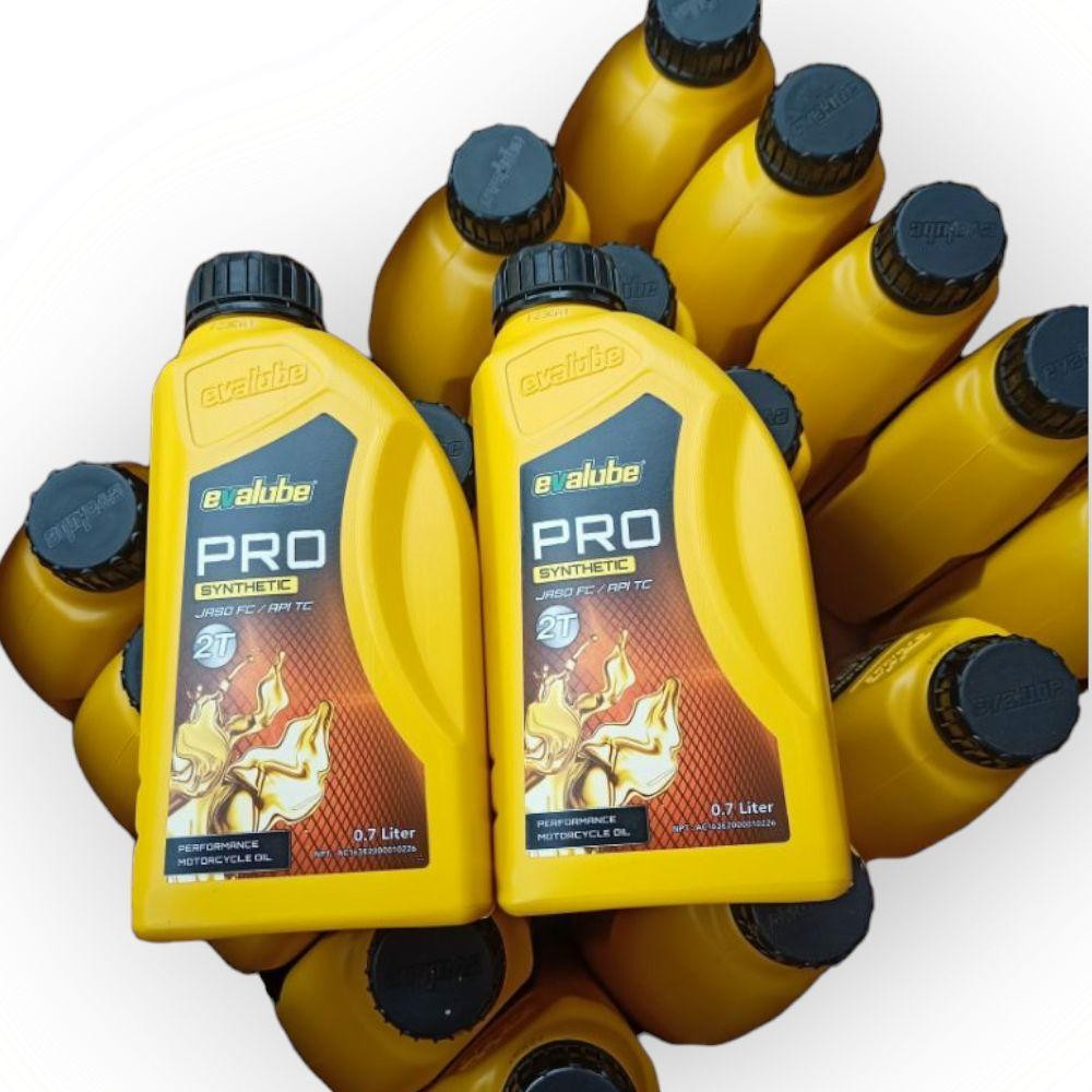 oli samping Evalube pro 2t oli samping Evalube kuning