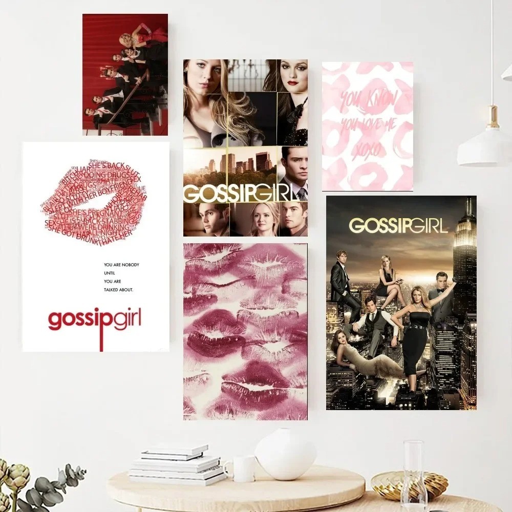

G-Gossip Girl Poster Paintings on The Wall Picture for Living Room Interior Painting Room Decoration Canvas Painting
