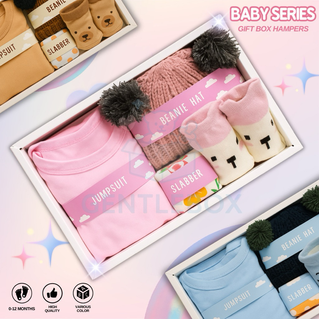 Kado Bayi Hampers BayiHAMPERS BABY NEW BORN KADO LAHIRAN BAYI LAKI-LAKI PEREMPUAN NEW BORN GIFT SETa